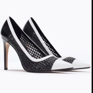 Zara Woven Heels